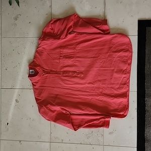 Aries & Taurus XXL Half Button Up Shirt